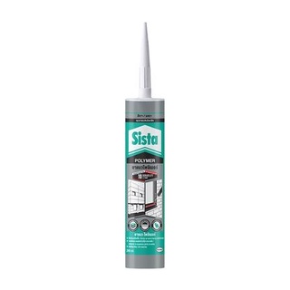 Dee-Double  โพลีเมอร์อุดรอย SISTA POLYMER SEALANT 290 มล. สีเทา  ปีนยิงซิลิโคน สเปรย์โฟม วัสดุประสาน วัสดุอุดรอยรั่ว ซ