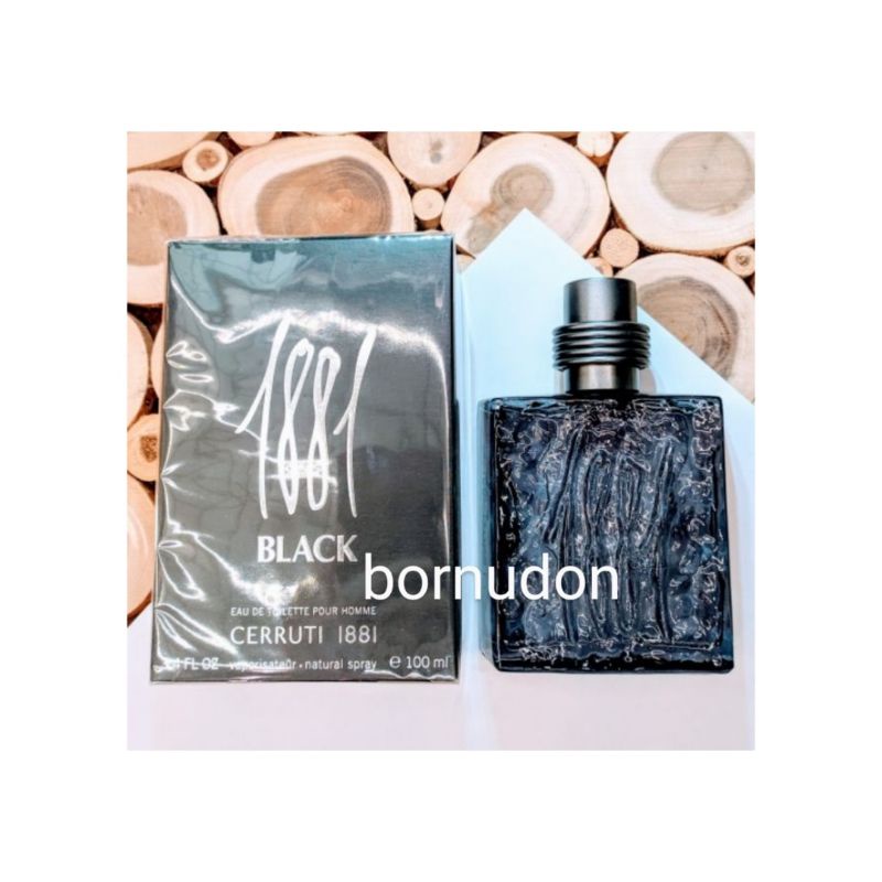 Cerruti 1881 Black Eau De Toilette Für Männer – 100 Ml Vaporisateur – Orientalisch-holziger Duft