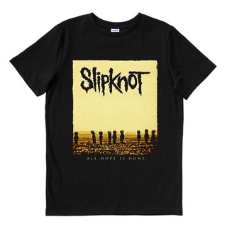 Slipknot - ความหวังทั้งหมดหายไป | เสื้อยืด พิมพ์ลายวงดนตรี | Merch เครื่องดนตรี | Unisex | เสื้อยืด พิมพ์ลายดนตรี | โลหะ