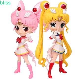 Bliss โมเดลฟิกเกอร์ PVC อนิเมะญี่ปุ่น Tsukino Usagi Sailor Moon ขนาด 16 ซม. ของเล่นสะสม สําหรับเด็ก