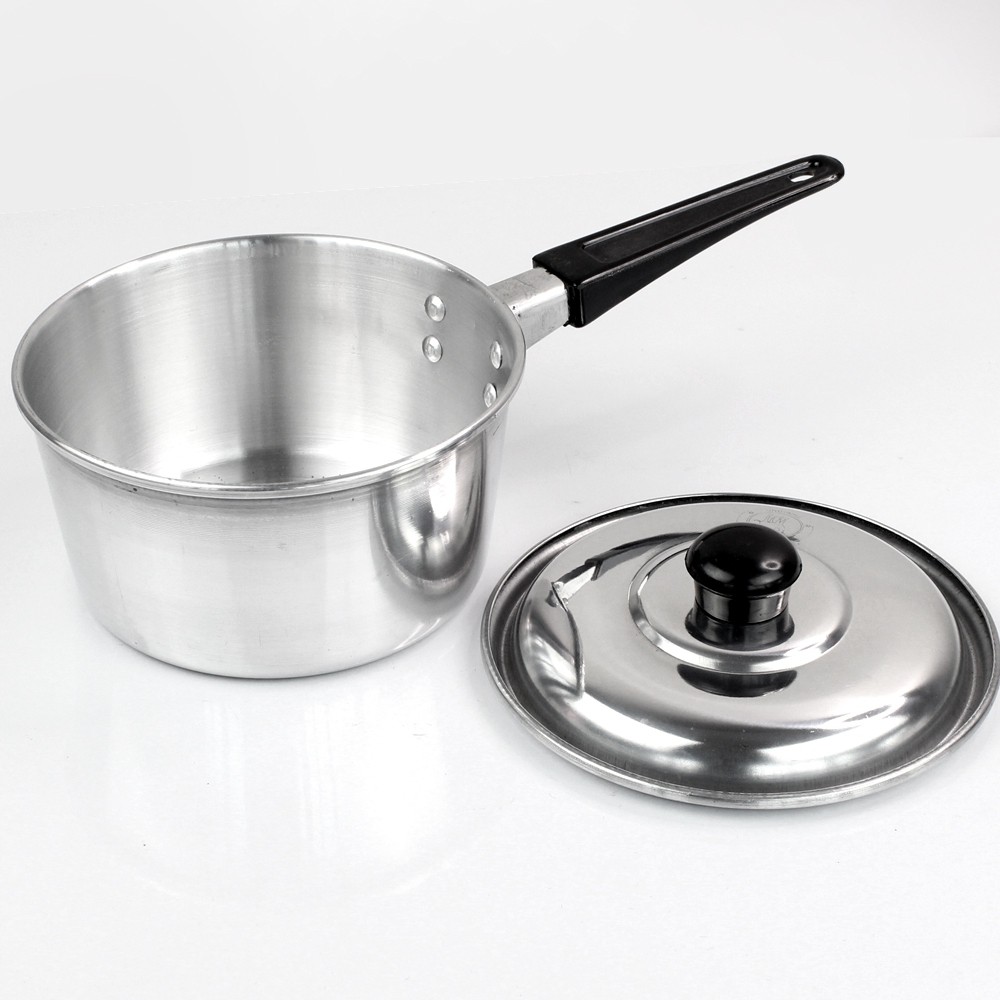 หม้อโจ๊ก หม้อด้าม (อลูมิเนียม) หนา ขนาด20ซม. รุ่น Streamed-Boil-Rice-20cm-04H-ND1