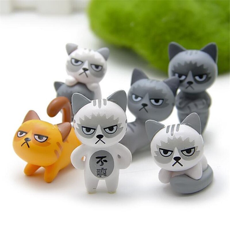 Grumpy Cat Character Cake Figure Set ท็อปเปอร์