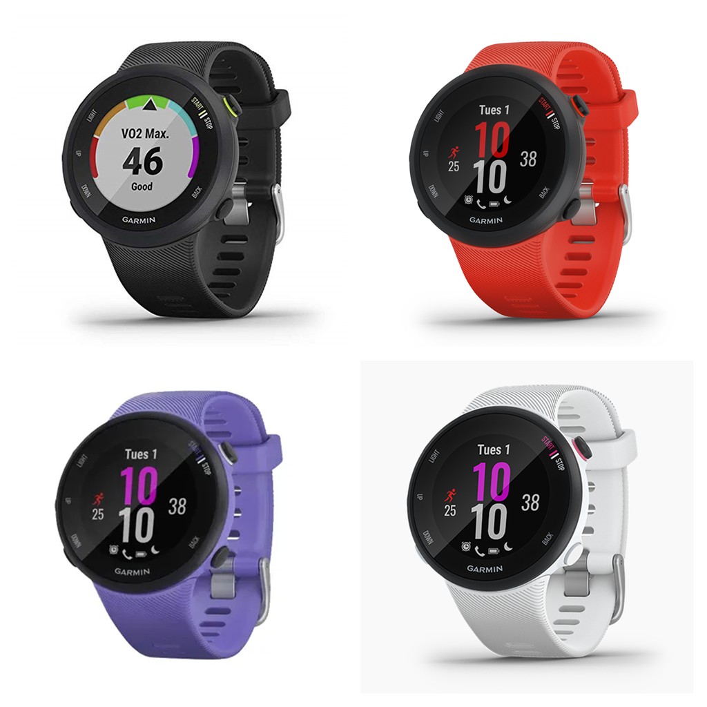 Garmin Forerunner 45 GPS Running Watch Large-Black/Lava Red (Englsih  version) | Shopee Thailand