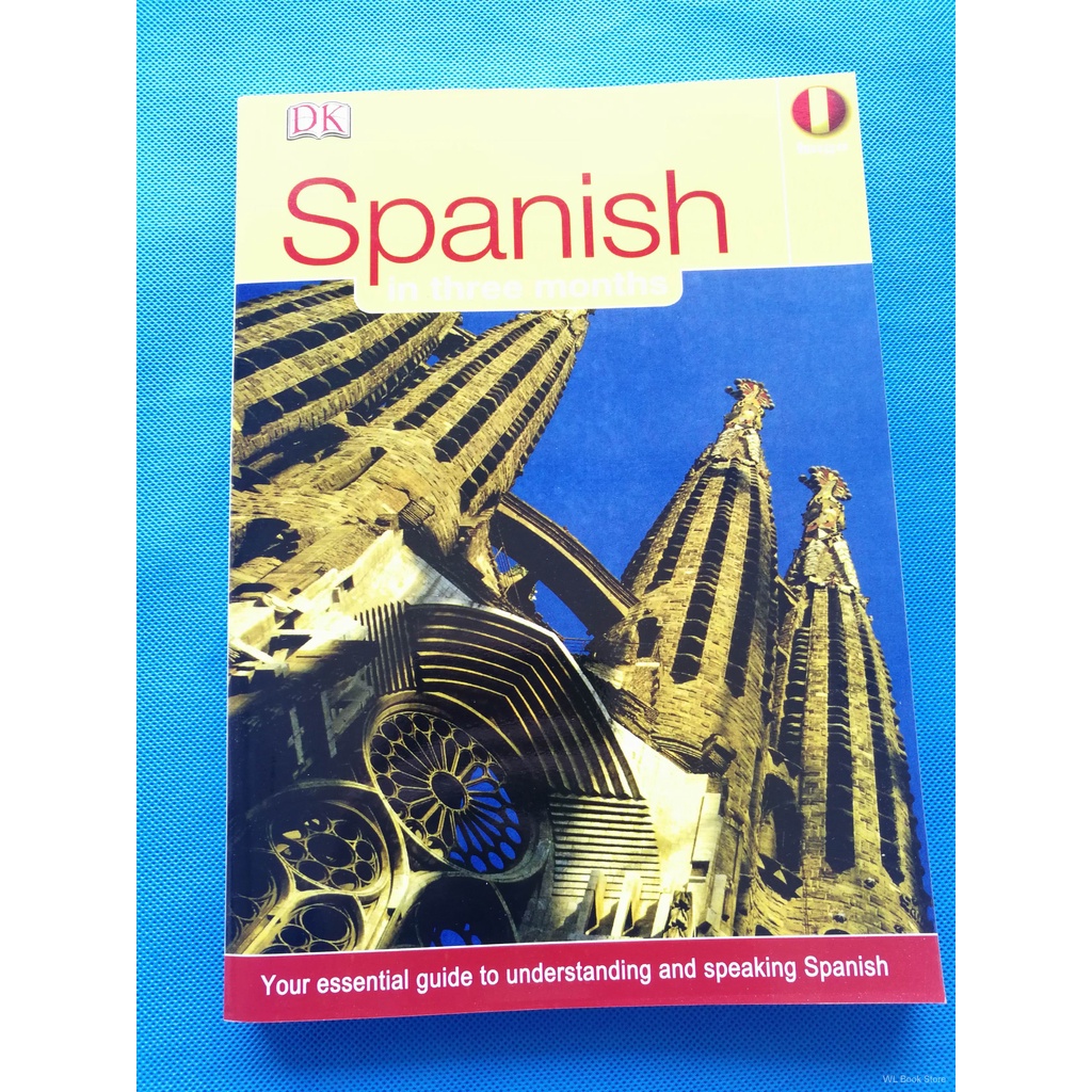 ภาษาสเปนเบื้องต้นSpanish In Three Months พื้นฐานของการเรียนภาษาสเปนด้วยตนเอง  *คล่องแคล่วในภาษาสเปนในเดือนมีนาคม*คล่องแคล่วในภาษาสเปนในเดือนมีนาคม* |  Shopee Thailand