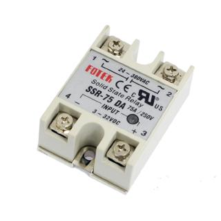 more ssr - 75 da 75 a 24v - 380 v 250 v 3-32 v dc to ac โมดูลรีเลย์โซลิดสเตทรีเลย์
