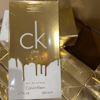 Calvin Klein Ck One Gold EDT 200ml กล่องซีล