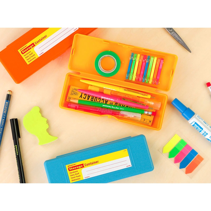 Penco Storage Container Pen Case Black (HGP079-BK) / กล่องดินสอ สีดำ แบรนด์ Penco จากประเทศญี่ปุ่น - รูปที่ 2