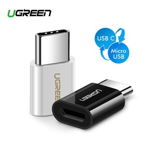 Ugreen Type-C to Micro USB Female OTG อะแดปเตอร์แปลงโทรศัพท์ / Tablet / Notebook / Flash Drive / OTG Cable