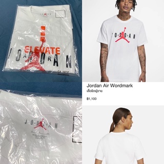 ส่งต่อของใหม่💯Jordan Air Wordmark Mens T-Shirt เสื้อยืด ไนกี้ จอร์แดน