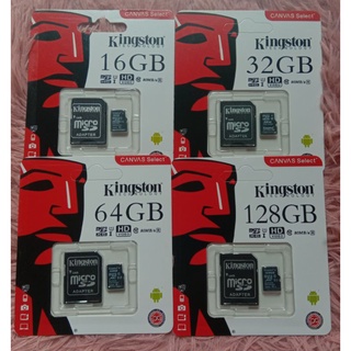เมมโมรี่การ์ด Kingston Micro SD card Memory Card 8GB 16GB 32GB 64GB 128GB กล้อง/ โทรศัพท์มือถือ
