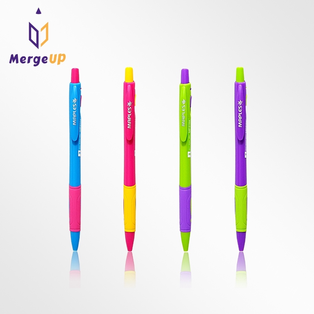 ปากกาลูกลื่น MP919A หมึกน้ำเงิน MAPLES