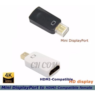 Mini DP To HDMI Adapter แปลงพอร์ต Mini Displayport To HDMI 1080P 2K ทีวีโปรเจคเตอร์สำหรับ แมคBook Air Pro