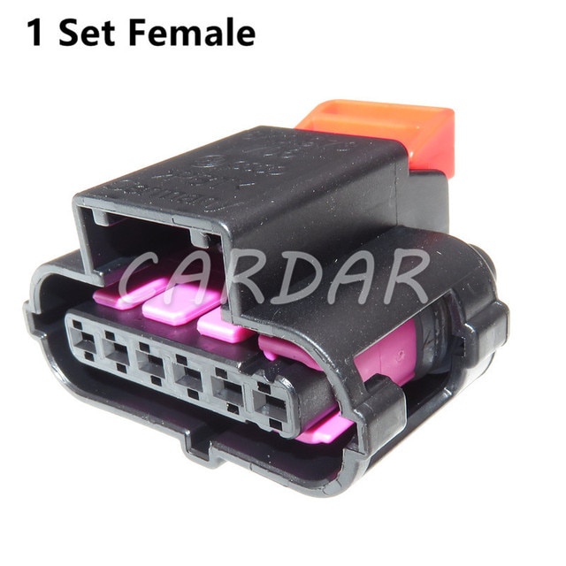 1 ชุด 6 ขา 8K0973706 8K0 973 706 กันน้ําแก๊ส Accelerator เหยียบคันเร่งปลั๊กสําหรับขั้วต่อรถยนต์ Audi