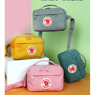 Fjallraven Kanken Hip Pack กระเป๋าสะพายข้างถนนแฟชั่นสำหรับผู้ชายและผู้หญิง 7*12*18cm