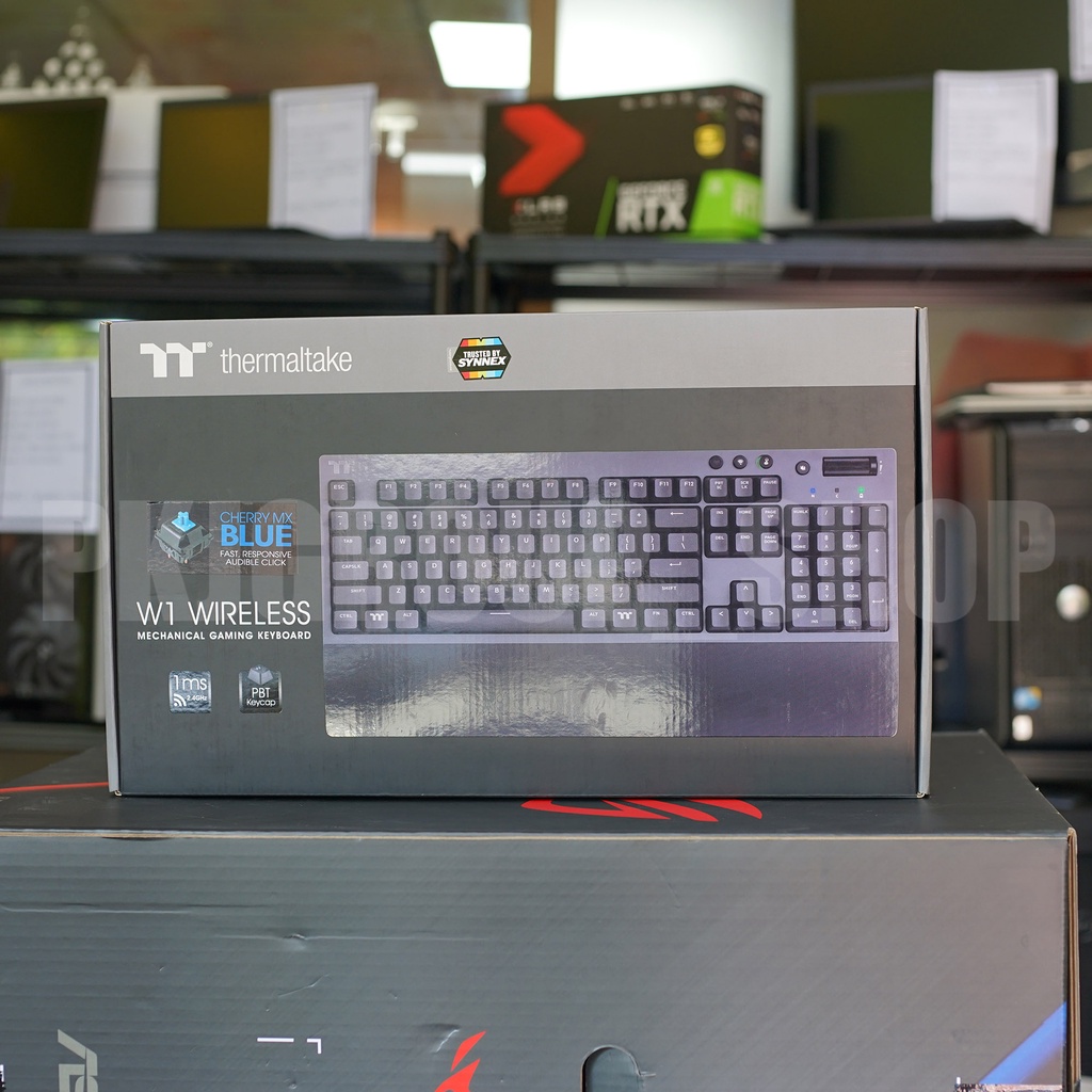 TT thermaltake W1 WIRELESS Gaming Keyboard Cherry MX Shopee Thailand