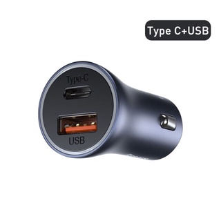 *20W TYPE C CAR CHARGER + USB PORT ที่ชาร์จในรถยนต์ TYPE C 20W + พอร์ต USB