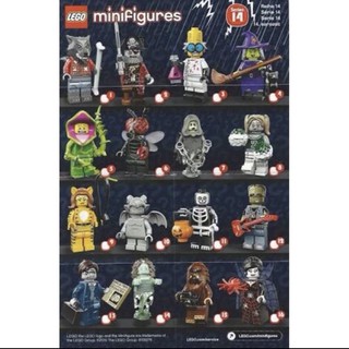 minifigures series 14 minifigเลโก้มินิฟิกเกอร์ซีรี่14 ของแท้ minifigure series 14 series14