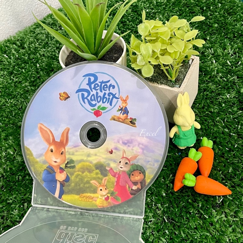 พร้อมส่ง + มีของแถมให้ DVD การ์ตูน Peter Rabbit จากค่ายดัง Nick Jr. วรรณกรรมอมตะ มีคติสอนใจ