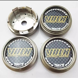 ฝาครอบดุมล้อ ดุมล้อ RAYS VOLK RACING TE37 CE28 ราคาต่อ 4 ชิ้น