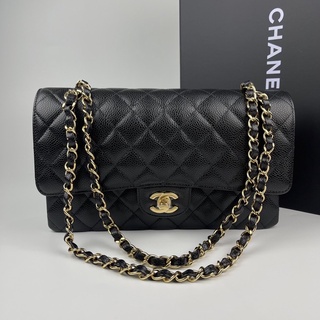 New Chanel Classic 10" GHW Microchip อุปกรณ์ครบ :fullset