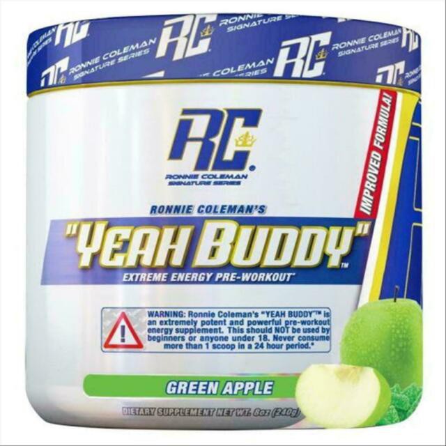 Ronnie Coleman Signature Series YEAH BUDDY รส Green Apple    พร้อมส่ง     หมดอายุ 12 /2023