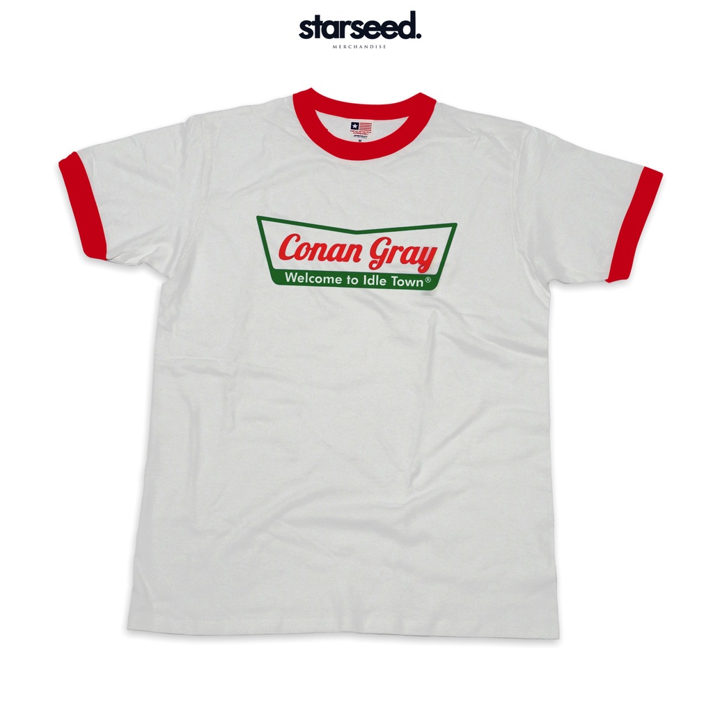 CONAN GREY - WELCOME TO IDLE TOWN / เสื้อยืด RINGER