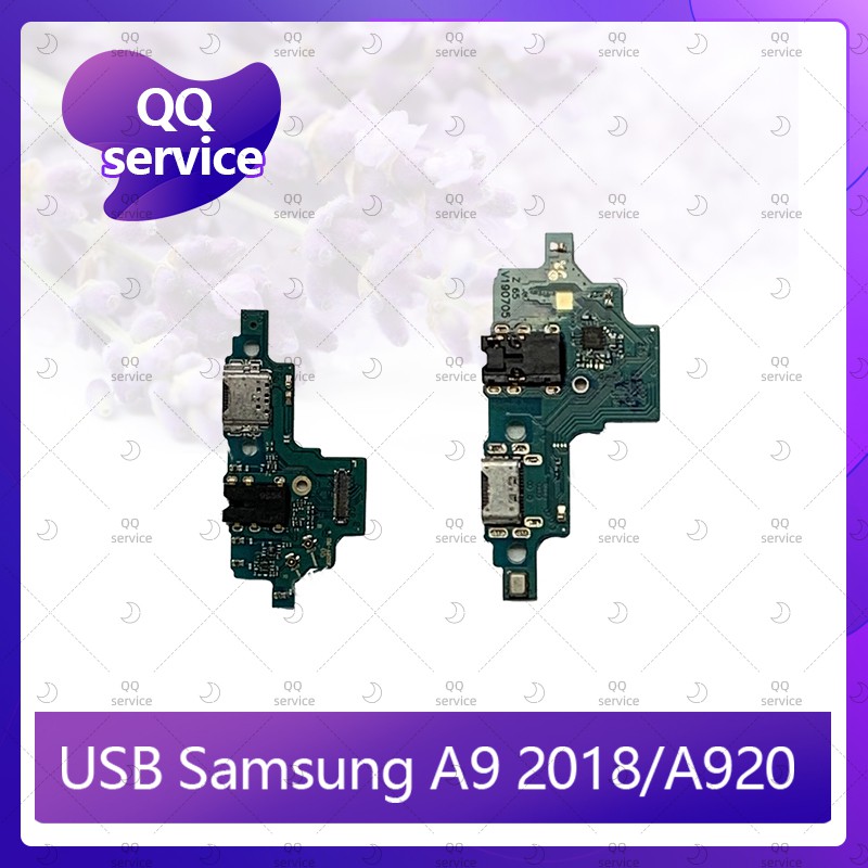 USB Samsung A9 2018/A920 อะไหล่สายแพรตูดชาร์จ แพรก้นชาร์จ Charging Connector Port Flex Cable（ได้1ชิ้นค่ะ) QQ service
