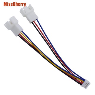 (Misscherry) สายเคเบิ้ลพัดลมระบายความร้อน Pvc Ph2.0 ขนาดเล็ก 4 Pin 3Pin 12 ซม.