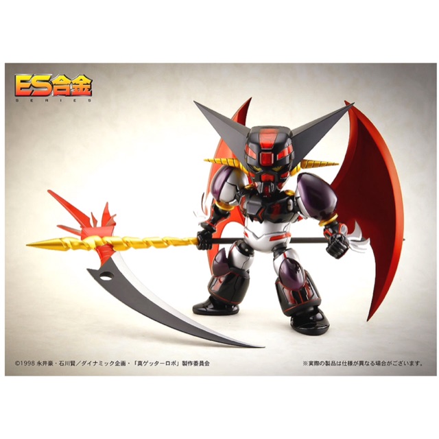 หุ่นเหล็ก SD - ES Gokin Getter Robo Armageddon Shin Getter 1 Black Version by Action Toys