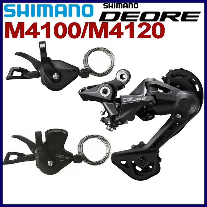 Shimano Deore M4100 1X10 Speed Groupset Sl-M4100 เกียร์คันโยกสําหรับรถจักรยาน Rd-M4120