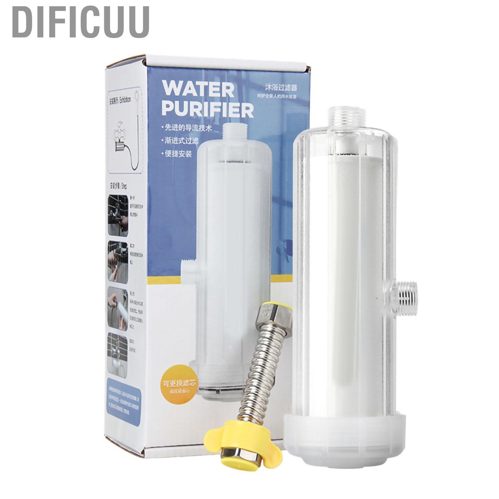 Dificuu-th เครื่องกรองน้ำอาบน้ําส่งผลให้ประสิทธิภาพในอาบน้ํา