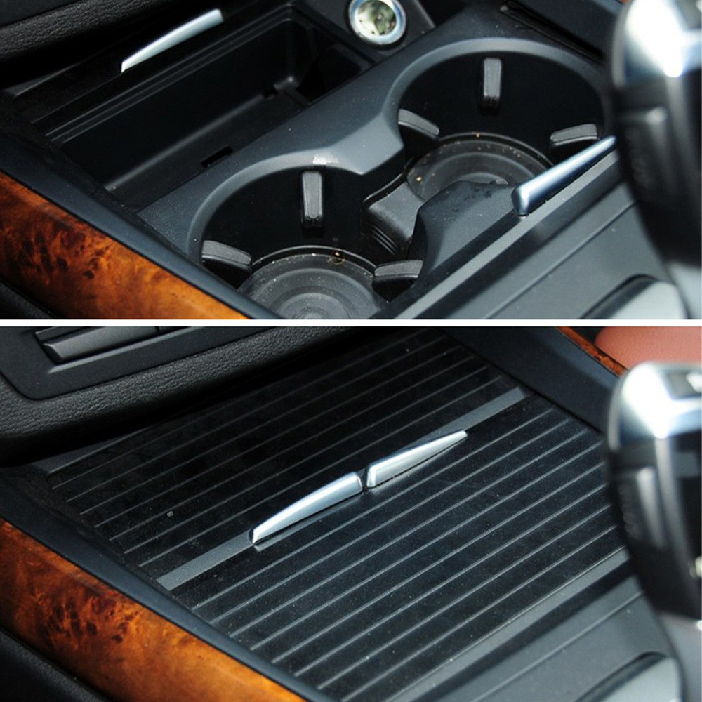 Car Interior Water Cup Rack Car Center Console Cover Slide Roller Blind