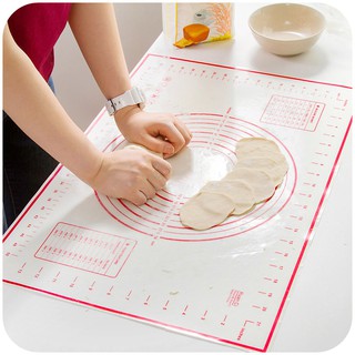 แผ่นซิลิโคนรองนวด แผ่นซิลิโคนรองอบ Silicone Baking Mats Non Stick 40x60 cm.