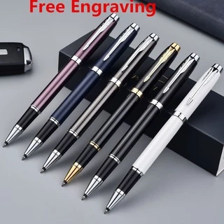 ปากกาแกะสลัก 【2 รีฟิล + 1 กล่องของขวัญ】Parker IM Rollerball Pen for Business Signature [ของแท้ 100%]