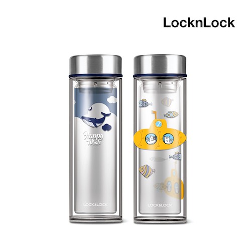 LOCK&LOCK ขวดน้ำแก้ว Ocean Bottle ความจุ 320ml รุ่น LLG627