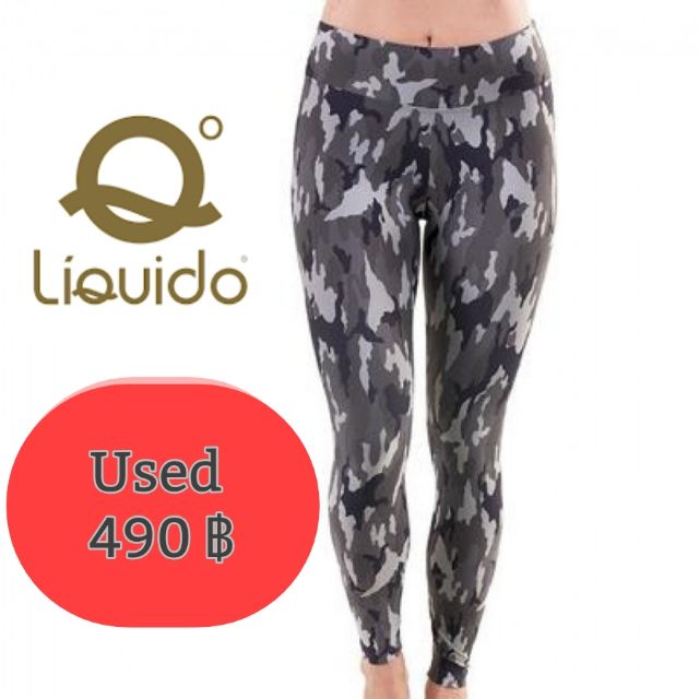 Used💫 Liquido legging​ 7/8 Size S -​ Military