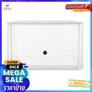 กล่องรองเท้าหมุดเงิน BOX BOX 995R 25x33.3x16.5 ซม. สีใสSHOE BOX BOXBOX 995R 25X33.3X16.5CM CLEAR