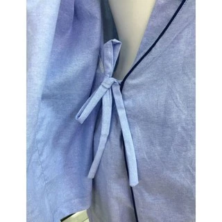 เสื้อคลุมแบบป้าย เสื้อผู้ป่วย เสื้อโรงแรม (สินค้าพร้อมส่ง)