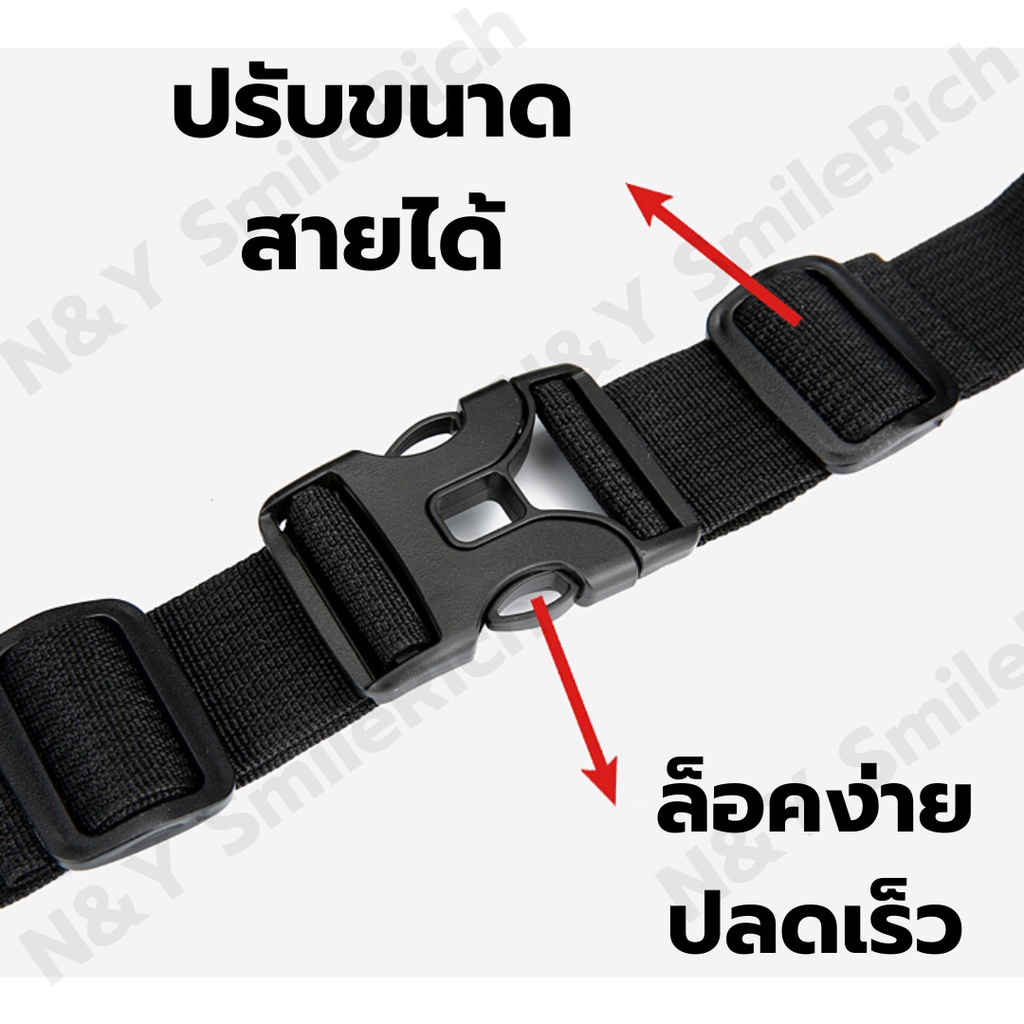 (QQX) กระเป๋าคาดอก กระเป๋าคาดเอว สามารถกันรอยขีดข่วนได้ กันน้ำได้ รวดลาย Sport