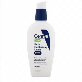 ✔️พรีออเดอร์✔️CeraVe PM Facial Moisturizing Lotion 89 ml.✔️พร้อมส่ง 31 มีค 64✔️