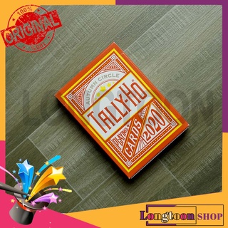 อุปกรณ์มายากล Tally-Ho Autumn Circle Playing Cards