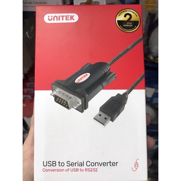 USB to Serial converter UNITEK y105 Shopee Thailand