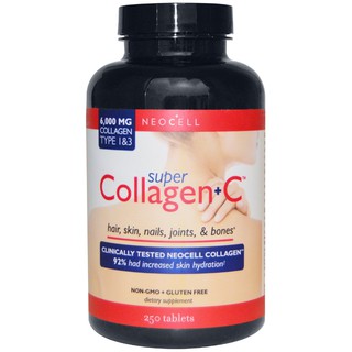 Neocell Super Collagen 6000 mg Type I &amp; III+C250 tablets