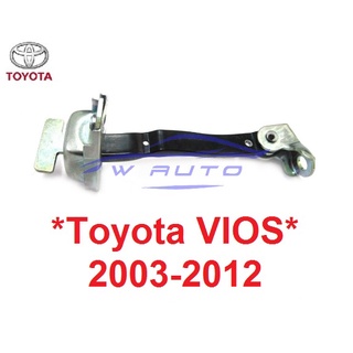 แท้ศูนย์! หน้า กันเลยประตู Toyota VIOS 2003 - 2012 กันเลยประตูหน้า โตโยต้า วีออส กันเลย อะไหล่ ประตู