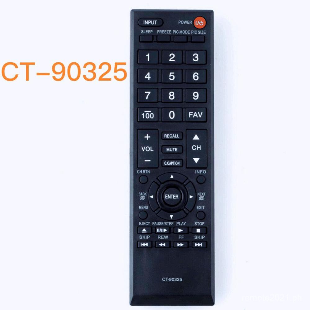 AWO ใหม่ CT-90325 รีโมทคอนโทรลทีวีสําหรับ TOSHIBA CT-90351 CT-90326 สําหรับ 19AV600U 32E200U 24SL410