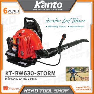 KANTO เครื่องเป่าลม เป่าใบไม้ เบนซิน 2 จังหวะ (Gasoline Leaf Blower) รุ่น KT-BW630-STORM