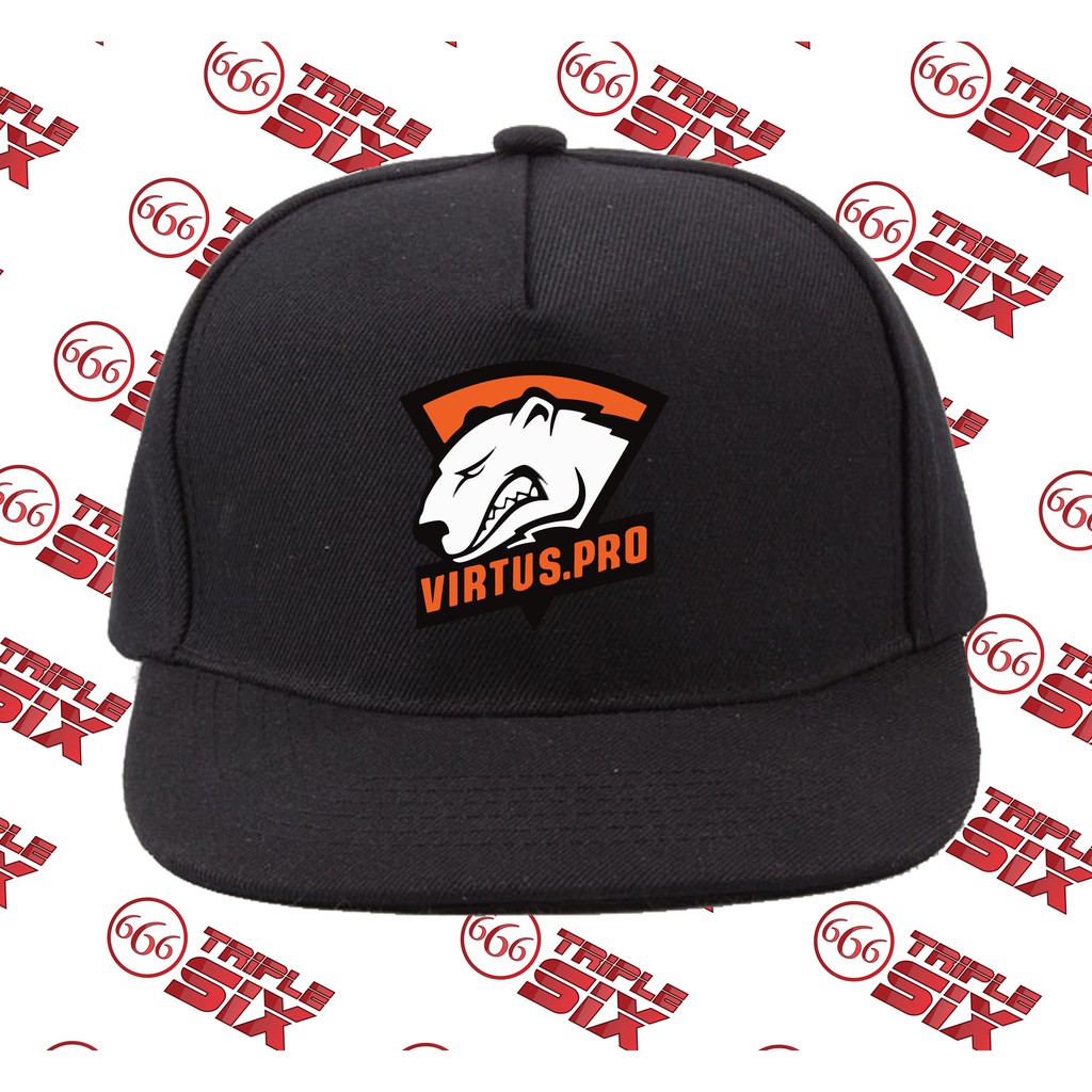 หมวก Snapback สําหรับเล่นเกมทีม Esports Virtus Pro - PUBG Fortnite DotA2