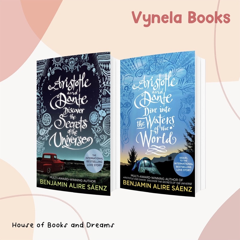VYNELA (หนังสือภาษาอังกฤษ) ARISTOTLE AND DANTE DISCOVER THE SECRETS OF THE UNIVERSE / DIVE INTO THE WATERS OF THE WORLD