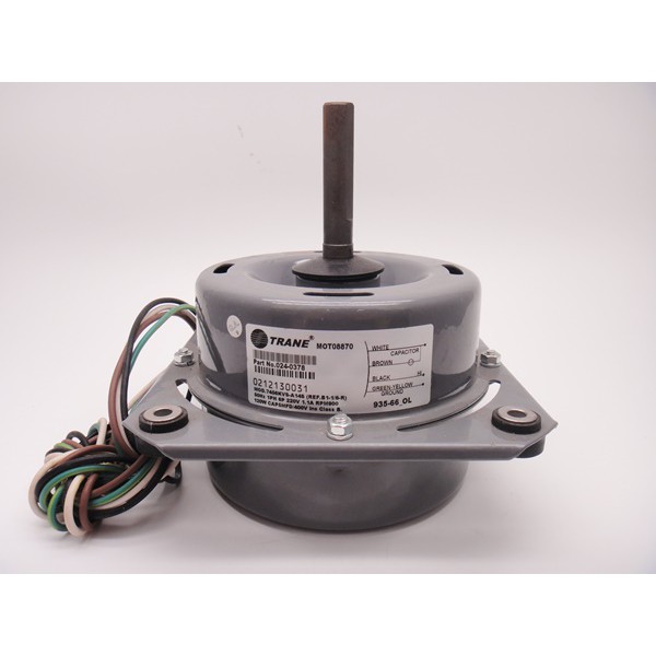 มอเตอร์คอยล์ร้อน TRANE Motor มอเตอร์แอร์ มอเตอร์แอร์เทรน รุ่น 024-0378, 024-0377 ของแท้ (Real Produc