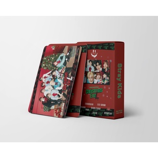 Stray Kids Christmas EveL Lomo Card Photocard Postcard 54 ชิ้น ต่อกล่อง